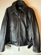 ZW Collection Leather Effect Jacket (S)