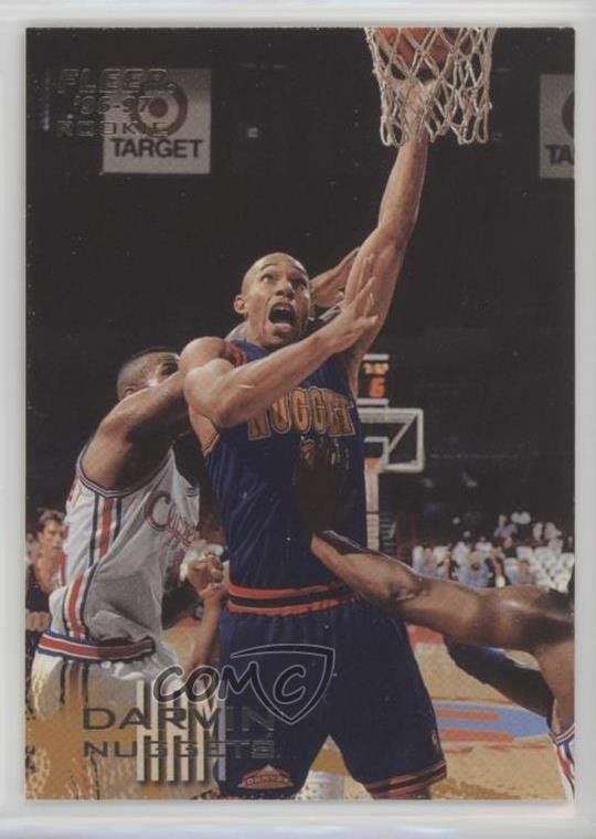 1996-97 Fleer Darvin Ham #175 Rookie RC 0l1