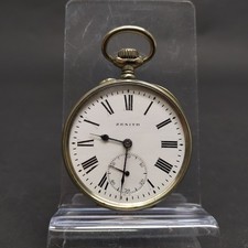 Orologio da tasca Zenith, diametro 50 mm con numeri romani, Gran Prix Paris 1900
