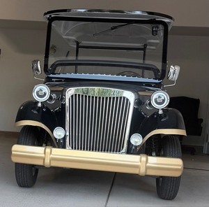 Custom Electric Rolls Royce Golf Cart