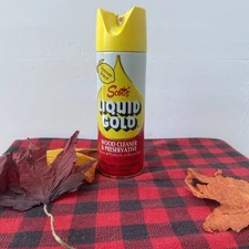 Vintage Scott's Liquid Gold 12 oz Lemon Scent Wood Cleaner & Preservative Polish