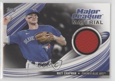 2023 Topps Update Major League Material Black 28/199 Matt Chapman #MLM-MC 1hj7
