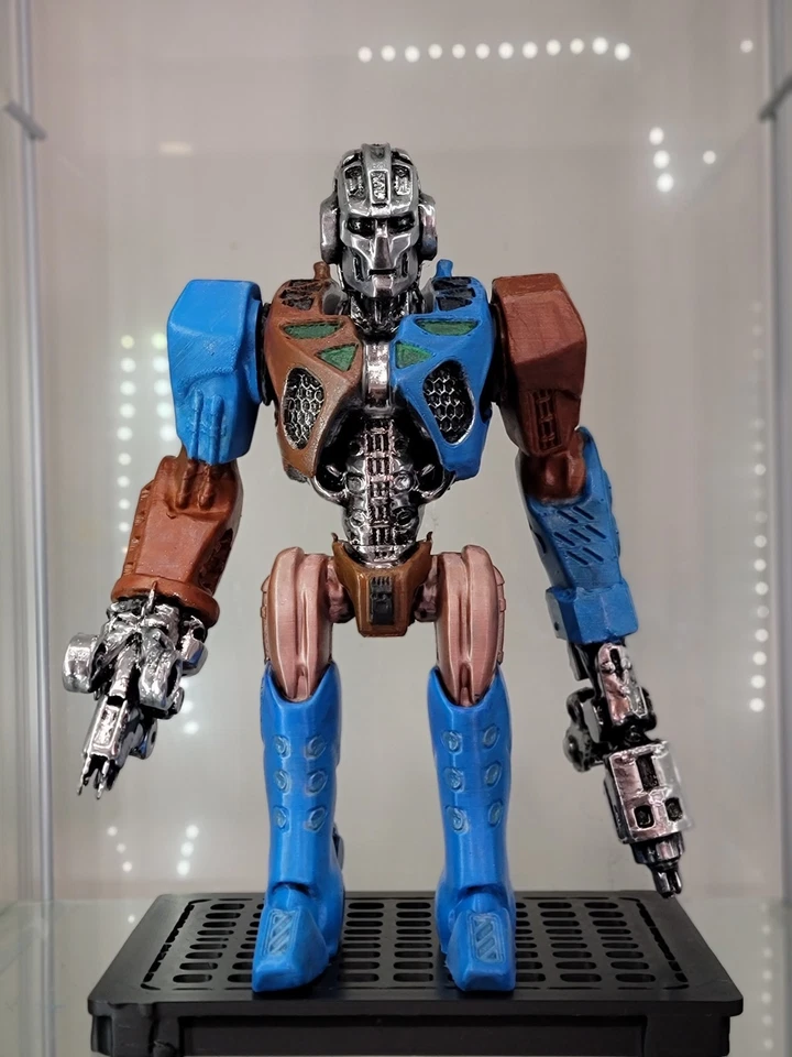 Robot hecho a mano 1/6 con esqueleto de metal 12 pulgadas de alto estatua coleccionable Jartemus Foto 3 de 4