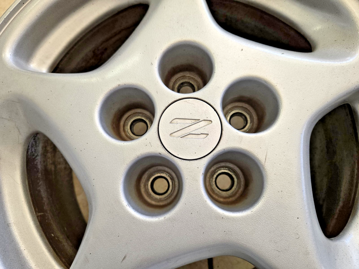 まさ ✨ 90-96 RIGHT Side Nissan 300ZX 5 Spoke Alloy Wheel 16x7.5 OEM