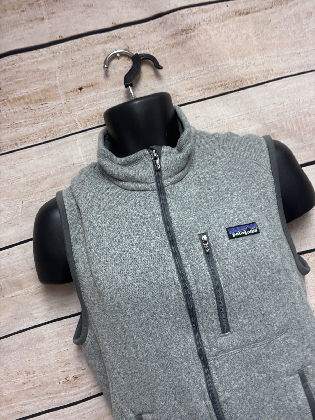 Patagonia Mens M Gray Better Sweater Full Zip Fleece … - Gem