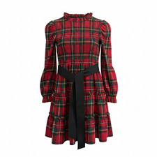 Girls Size 4 Ralph Lauren Plaid Dress - Pre Owned excellent condition