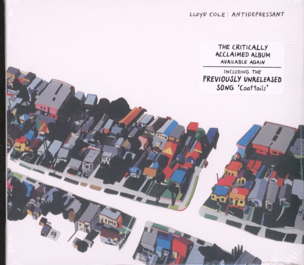 Lloyd Cole Antidepressant CD Europe Ear Music 2021 in gatefold card sleeve brand