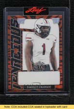 2022 Leaf Metal Draft Tenacious D Auto 1/1 Kingsley Enagbare #TD-KE1 READ 2q0