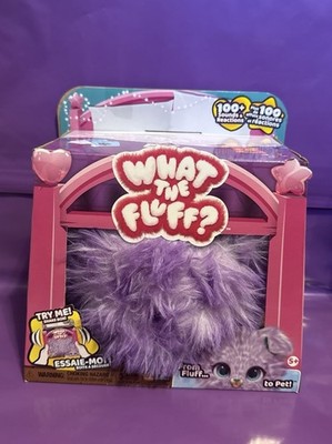 Spin Master What the Fluff Pupper-Fluff Interactive Toy Pet - Purple (6064572)