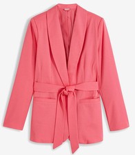 Blazer mit Knöpfen Gr. 46 Pink Damen Langarm Sommerlicher Jacke Sakko Neu*
