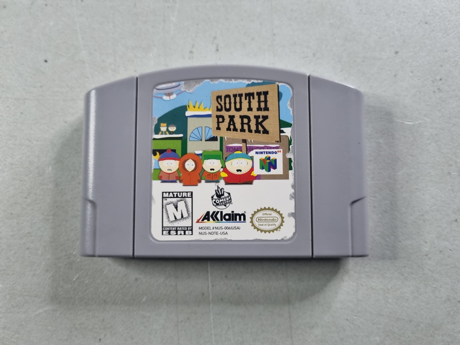 South Park (Nintendo 64, 1998) Authentic Cartridge Only - Tested
