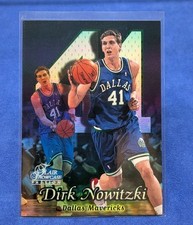 1998-99 Flair Showcase #16 Dirk Nowitzki Dallas Mavericks Row 2 Rookie RC