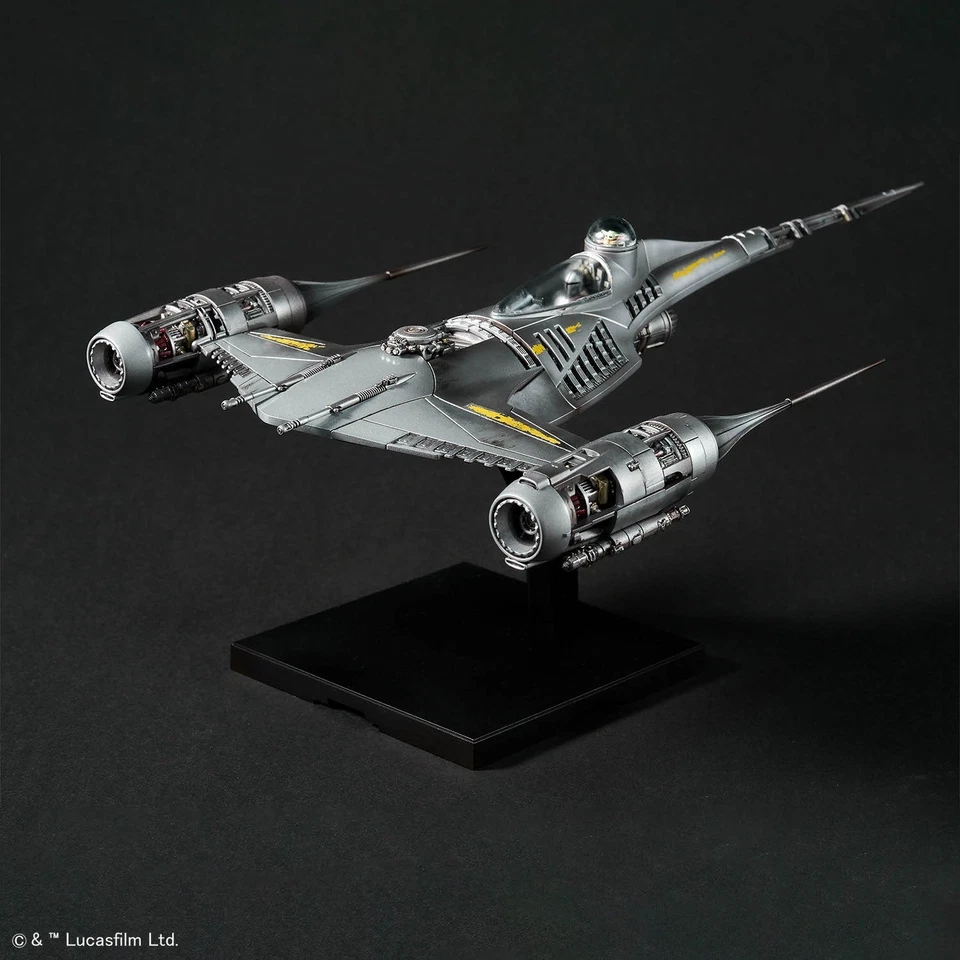 BANDAI SPIRITS STAR WARS Mandalorian N-1 Starfighter 1/48 scale Japan NEW - Image 2 of 4