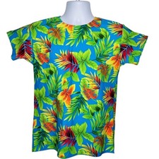 California SHIRT ONLY Hawaiian Dance Costume Child Large New