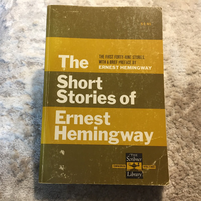 The Short Stories Of Ernest Hemingway 1966 Charles Scribner s Sons American Lit