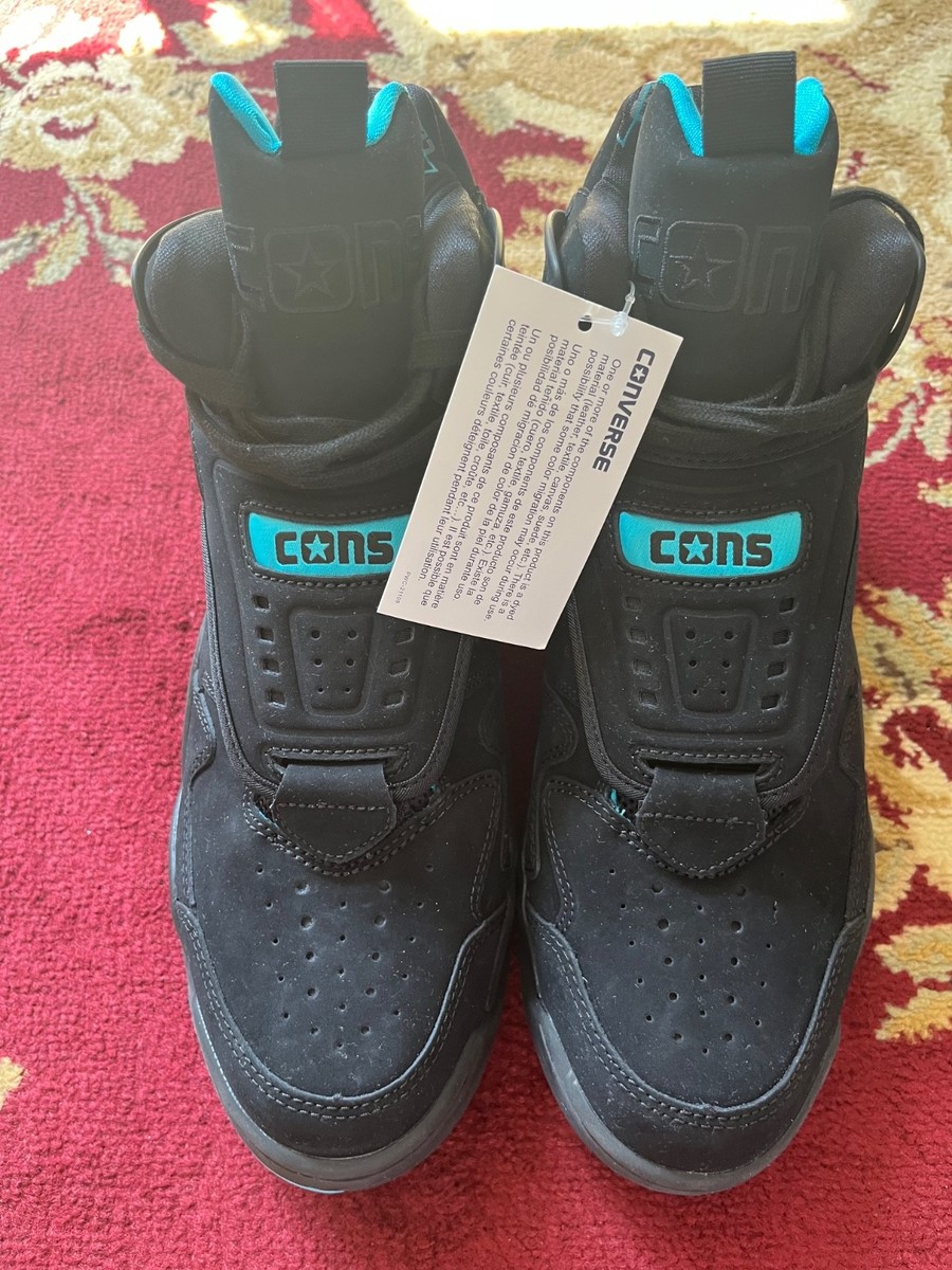 CONVERSE AERO JAM HI SZ 12 MENS DS HORNETS AWAY GRANDMAMA LARRY JOHNSON  VINTAGE