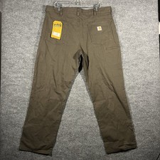 NEW NWT Carhartt Rugged Flex Relaxed Fit Canvas 5-Pocket Work Pant 40x32 BN2517