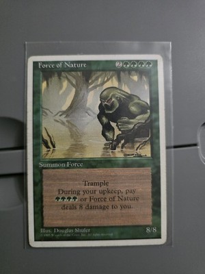 MTG Force of Nature 4th Edition Regular Rare
