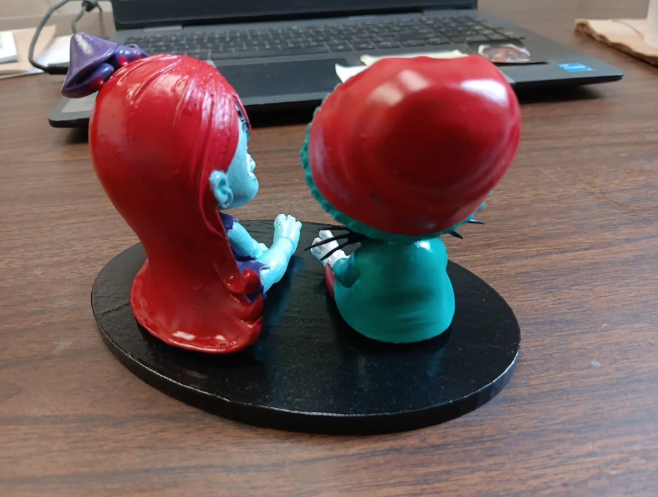 Impresión 3D Resina Pesadilla Antes De NAVIDAD Nuevo ÚNICO Jack Sally Foto 4 de 4