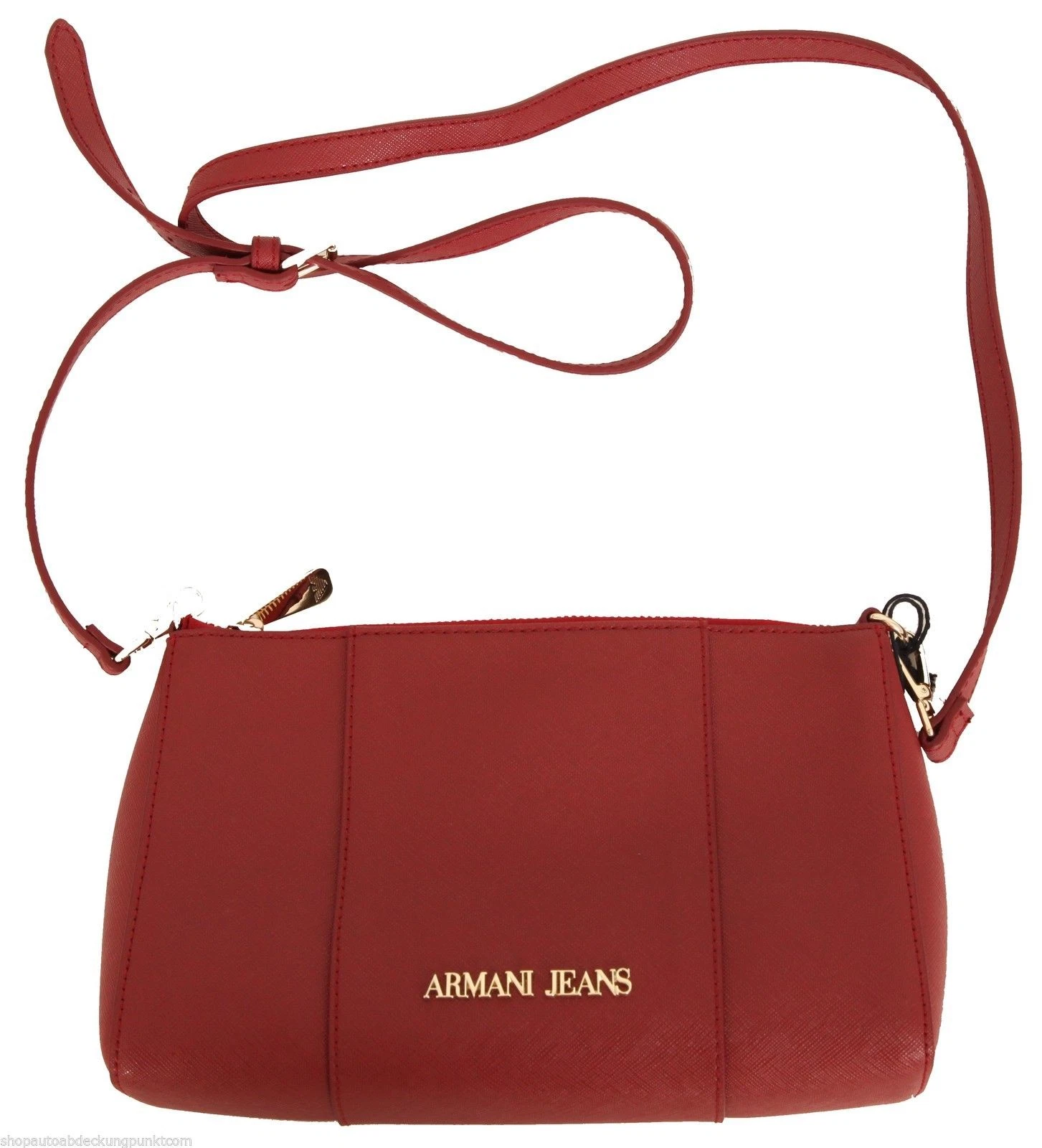 Armani Jeans women's handbag shoulder bag red size app.9.84" x 2.36" x 5.91"