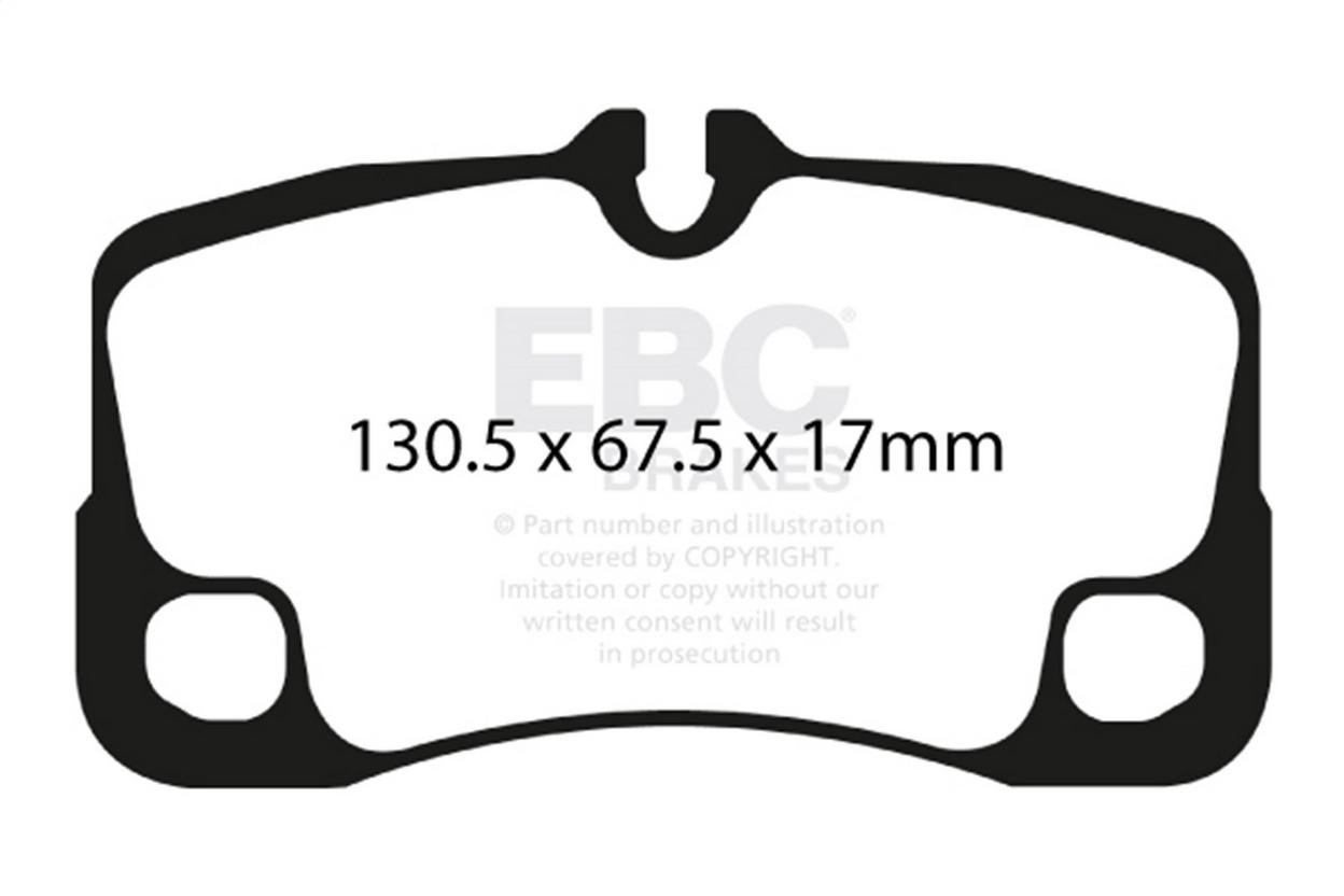 Porsche 911 GT3 2005-2008 Rear Brake pad sets Set