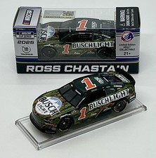 2025 1/64 1 Ross Chastain  Busch Light Camo  Chevrolet Limited Ed. Same Day Ship