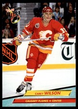 1992-93 Ultra | Carey Wilson Calgary Flames #272