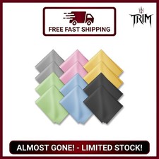 Soft and Effective Microfiber Cleaning Cloths for Glasses  Electronics - 12 pcs