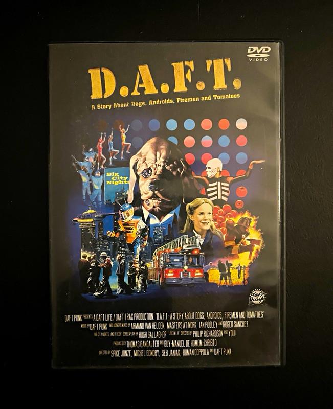 D.A.F.T.: A Story About Dogs, Androids, Firemen and Tomatoes DVD Region-Free