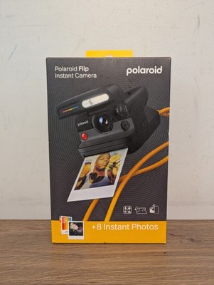 Polaroid Flip Instant Camera + i-Type Film Bundle Black New Sealed
