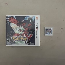 Pokemon Y (Nintendo 3DS, 2013) Cartridge, Box, and Manual Tested and Authentic