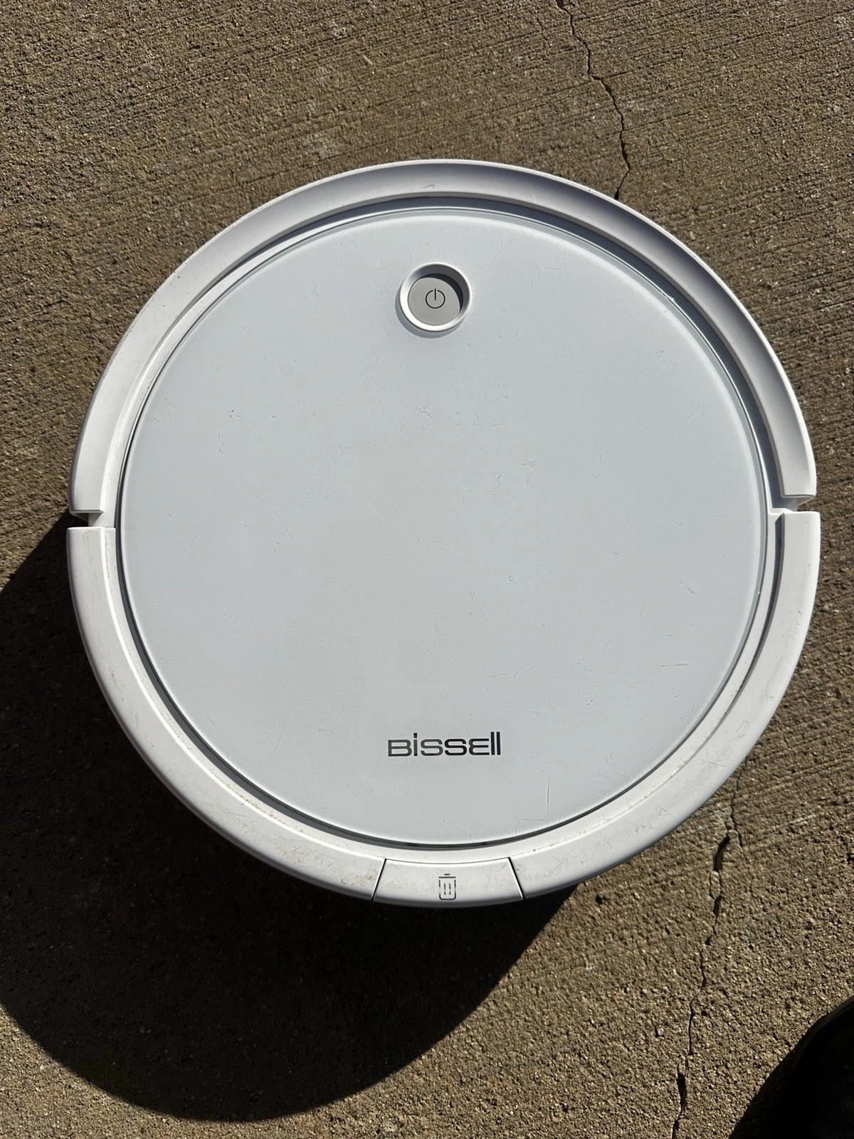 BISSELL 2859 SpinWave Wet and Dry Robotic Vacuum - Pearl White