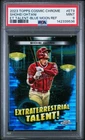 PSA 9 Shohei Ohtani 2023 Topps Cosmic Chrome Extraterrestrial Blue Refractor /99