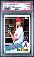 2020 Topps Update 1985 TOPPS 35TH ANNIVERSARY #85TB47 SHOHEI OHTANI  PSA 9 MINT