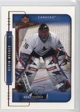 1999-00 Upper Deck MVP Kevin Weekes #208 0q3