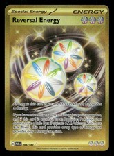 Reversal Energy Holo Paradox Rift 266/182 NM Pokemon