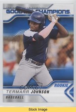 2023 Upper Deck Goodwin Champions Royal Blue Termarr Johnson #42 READ f6d