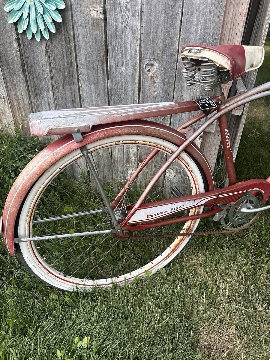 1950's WESTERN FLYER BICYCLE Original vintage MEN'S 26