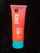 Juicy AF Lube Natural Water Based Lubricant 4 oz 