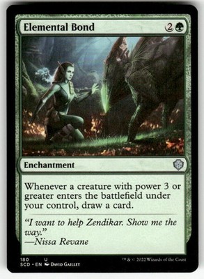 ELEMENTAL BOND #180 MTG STARTER COMMANDER DECKS UNCOMMON