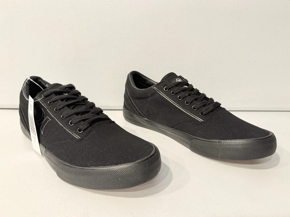 Hurley Mens Size 8 Gray Sneakers Exeter Lace Up Round Toe Low Top Athletic Shoes Amazon.com | Hurley Mens Caleb Sneakers Casual Canvas Shoes  main image 4