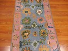 Turkish Oushak Rug,Geometric Multicolored Area Rug,Handmade Bohemian Rug 2.6x6 — photo 7