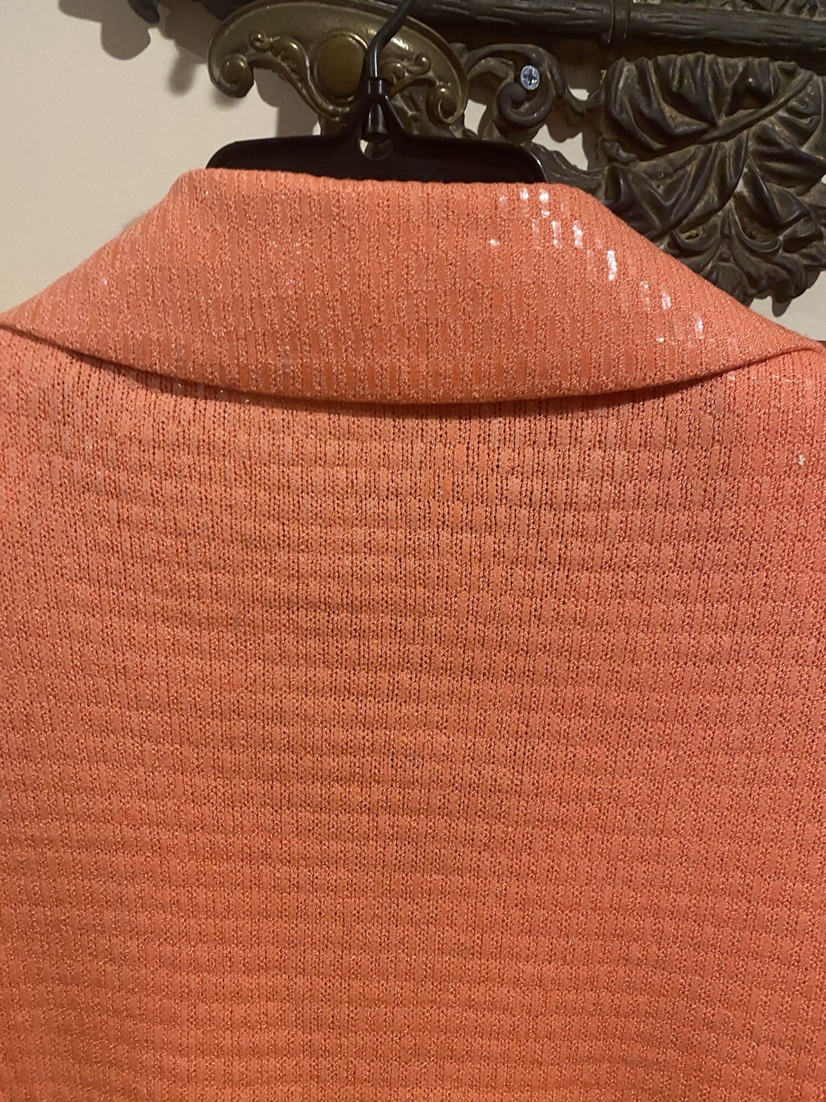 St John Jacket Orange Sequins Read Description - image 9