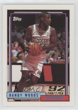 1992-93 Topps Randy Woods (Should Be Card #286) #272 Rookie RC 11ur. rookie card picture