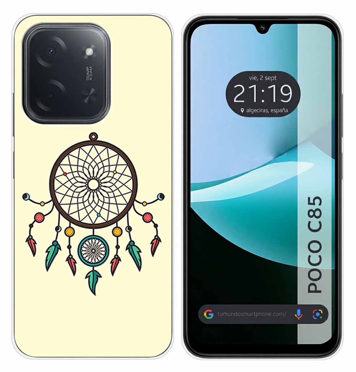 Custodia In Silicone Per Xiaomi Poco C85 Design Sogni D'oro Disegni