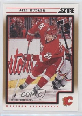2012-13 Score Gold Rush Jiri Hudler #89 0d7y