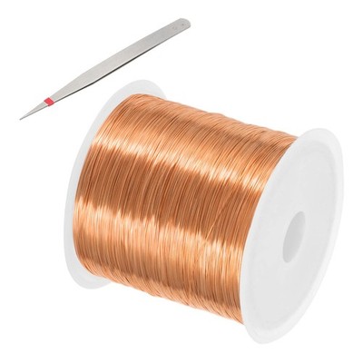 28 Guage/ 0.3 mm 328 Feet Jewelry Craft Wire, Copper Beading Wire, Red Copper