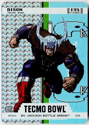 2026 Bo Jackson Battle Arena Tecmo Bowl Bison Josh Allen EZ211 Endzone Ice