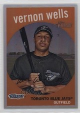 2008 Topps Heritage Chrome Refractor 87/559 Vernon Wells #C89 3c7