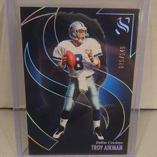 2025 Panini Silhouette Troy Aikman Dallas Cowboys #41 Serial Numbered /149